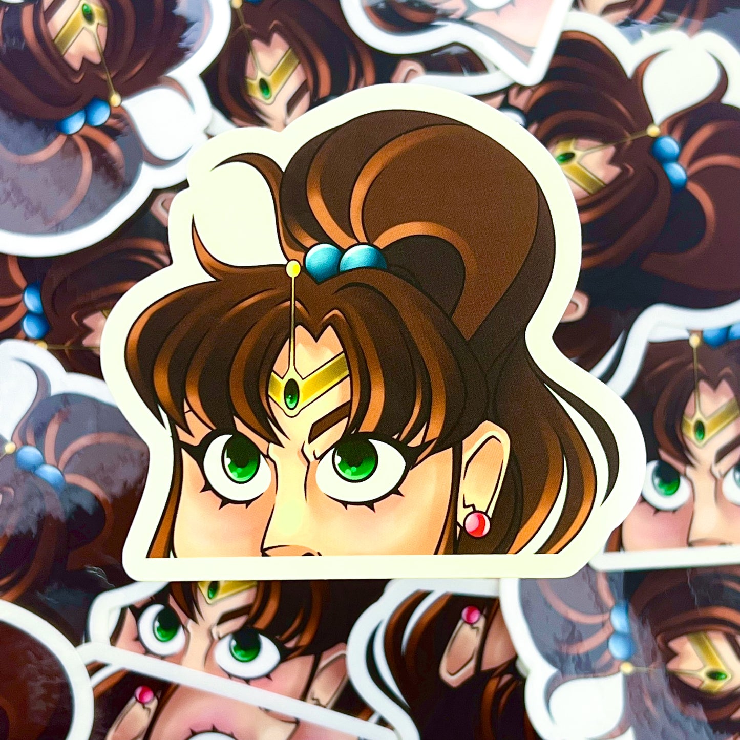 Magical Girls Vinyl Peeker Stickers