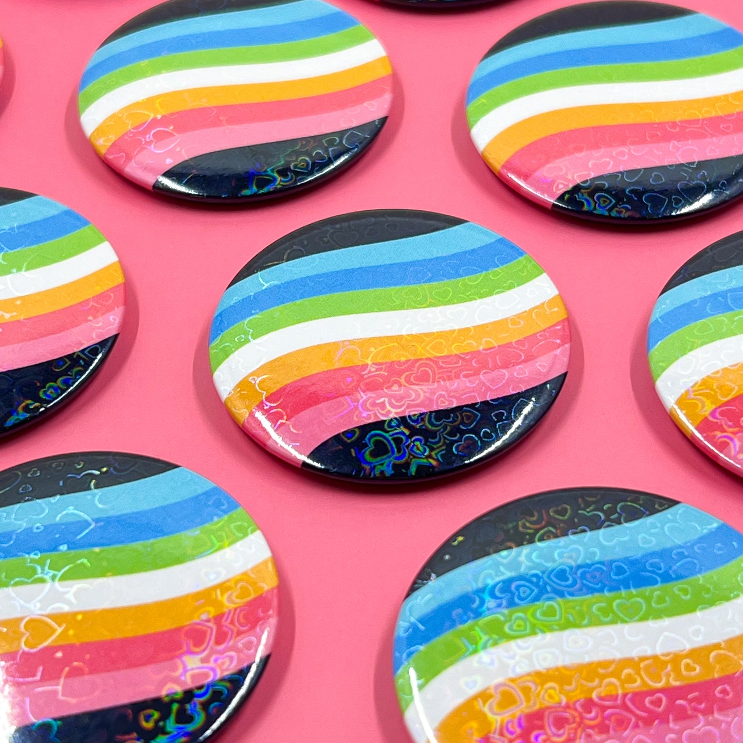 Pride Flag Buttons