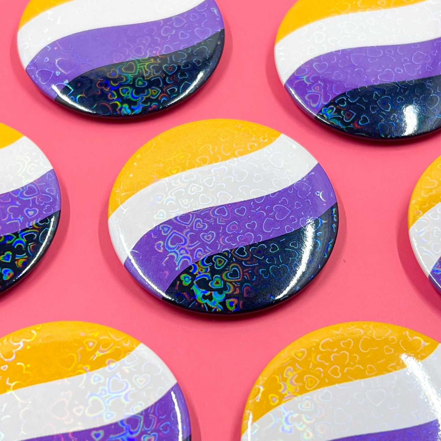 Pride Flag Buttons