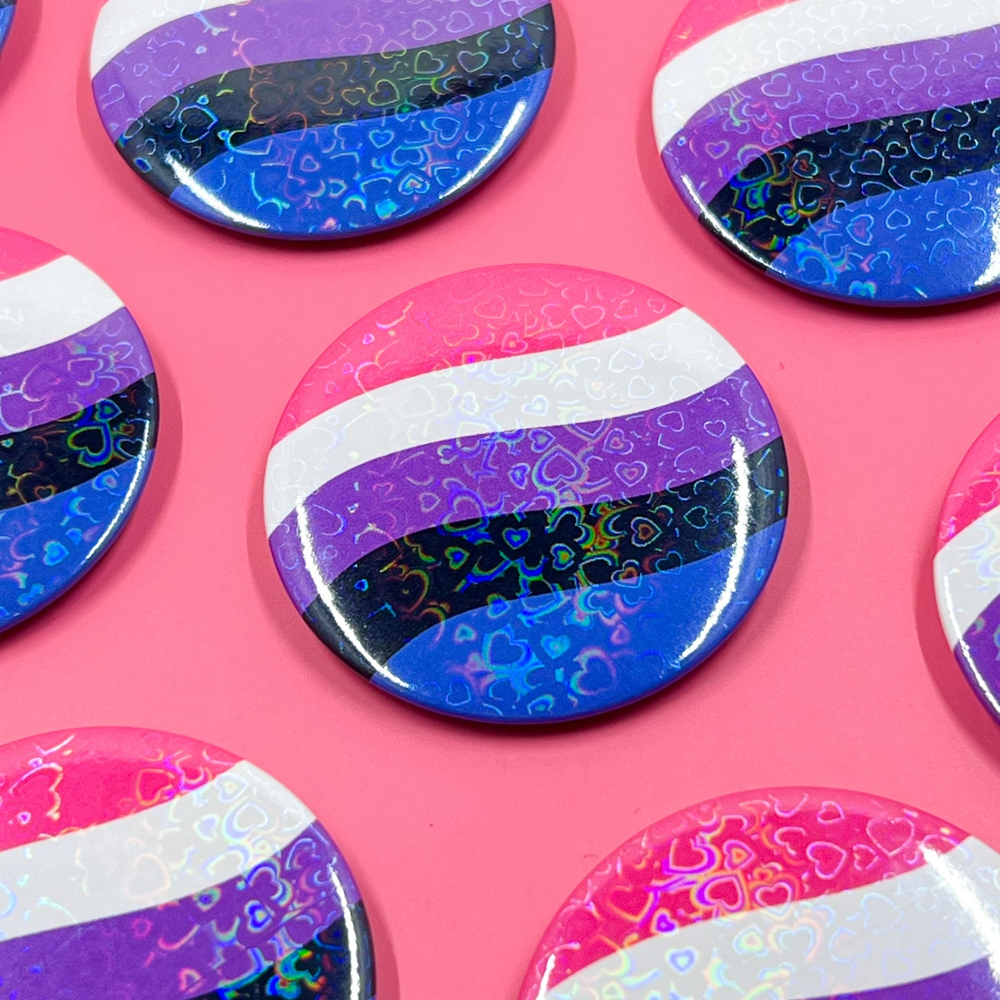 Pride Flag Buttons