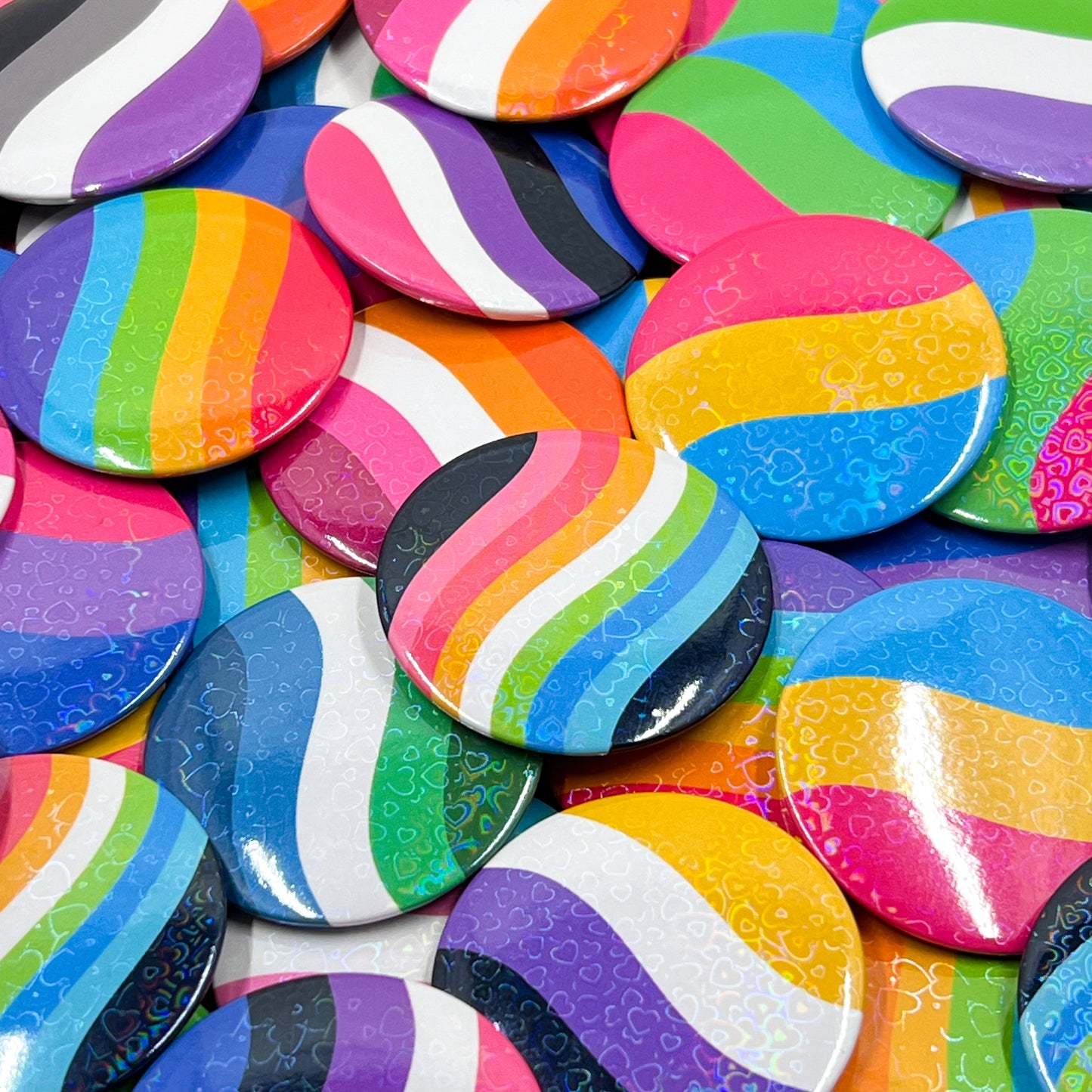Pride Flag Buttons