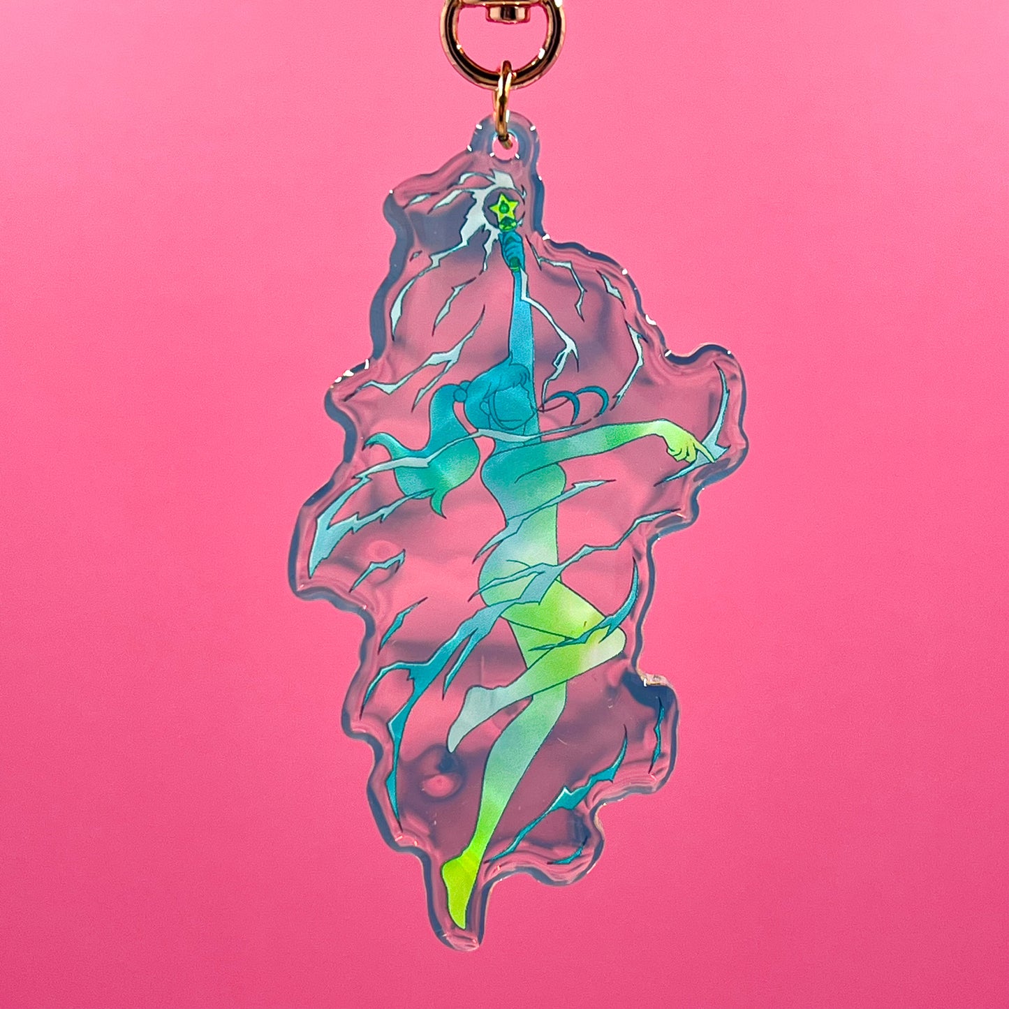 Jupiter Power Acrylic Charm