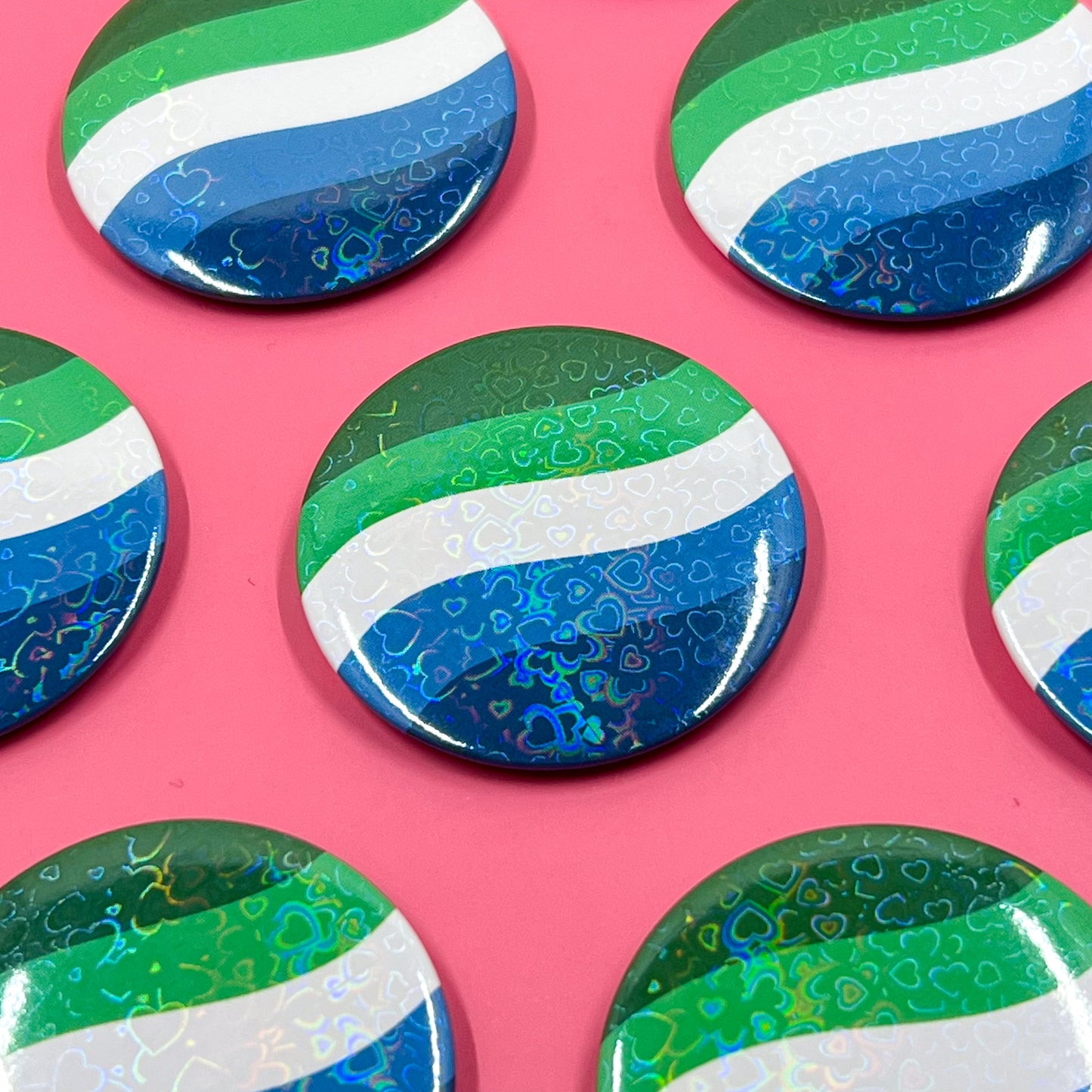 Pride Flag Buttons