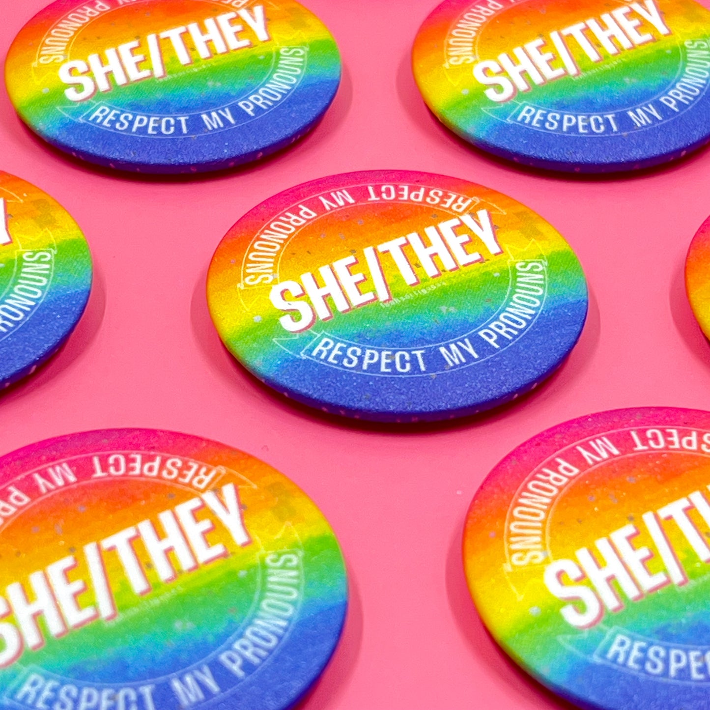 Pronoun Buttons