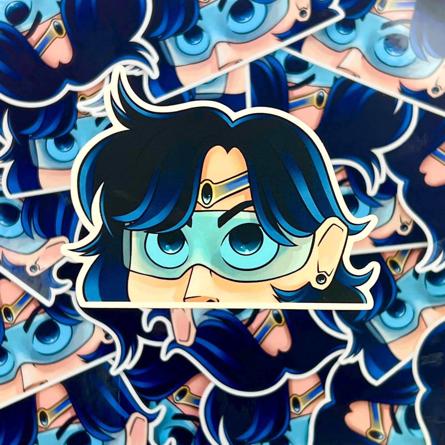 Magical Girls Vinyl Peeker Stickers