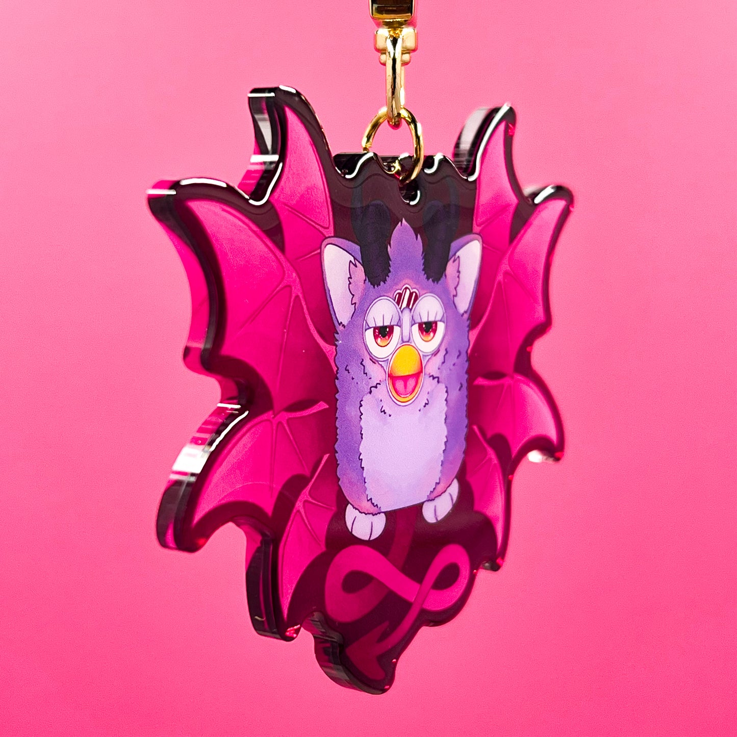 Demon Furby Acrylic Charm