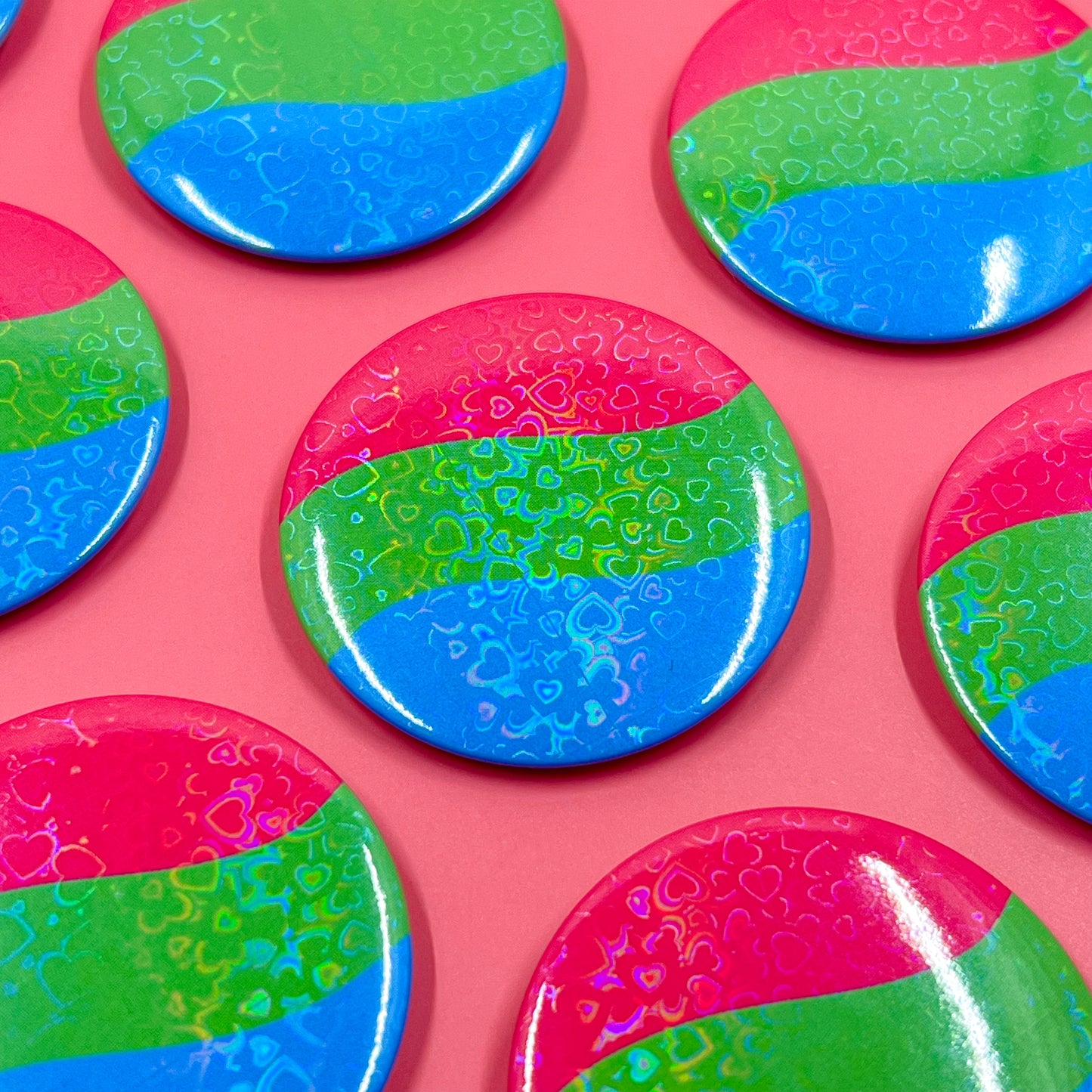 Pride Flag Buttons