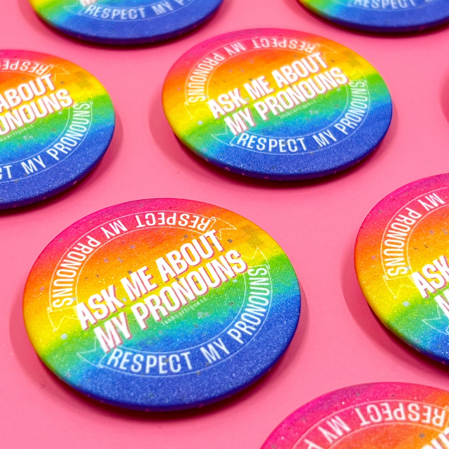 Pronoun Buttons