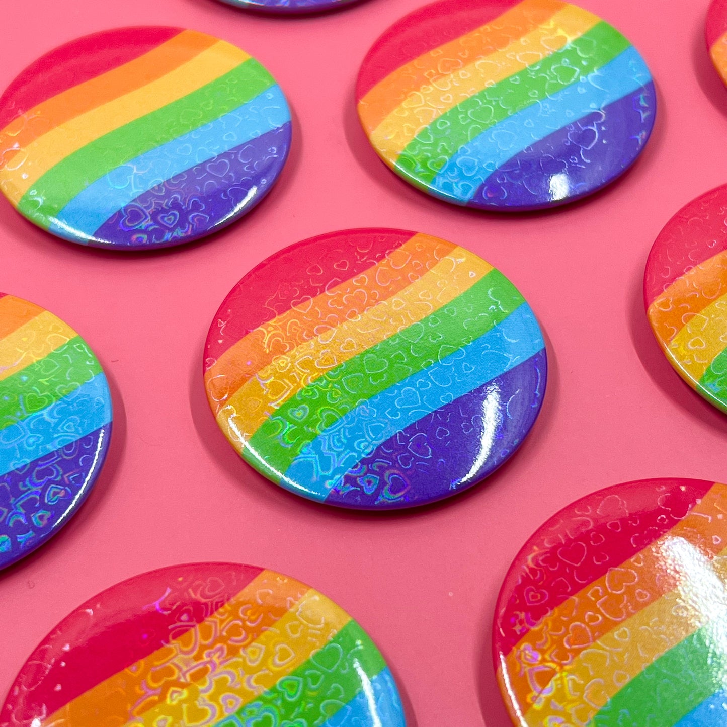 Pride Flag Buttons