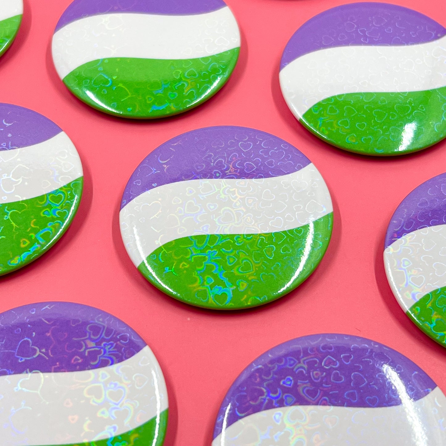 Pride Flag Buttons