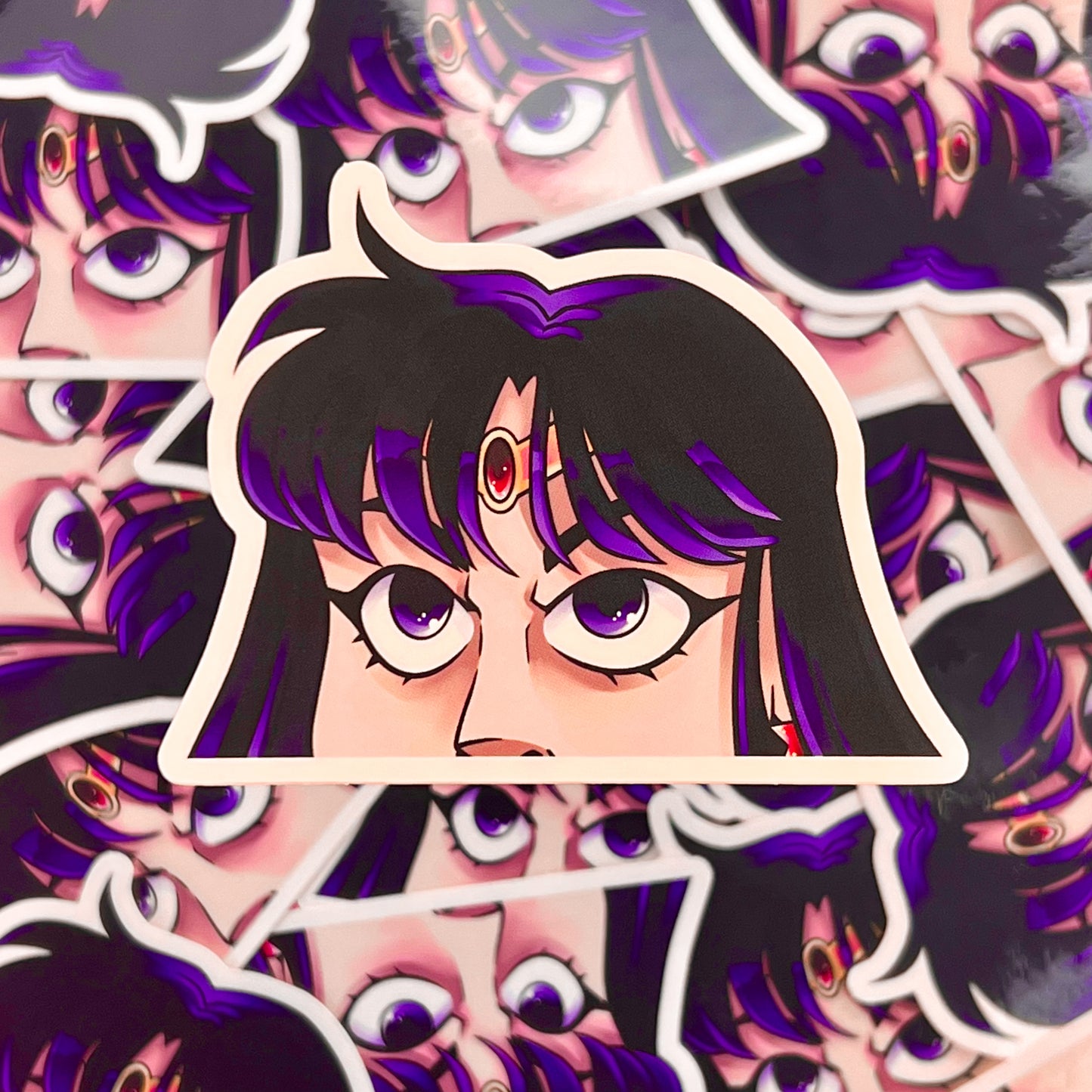 Magical Girls Vinyl Peeker Stickers