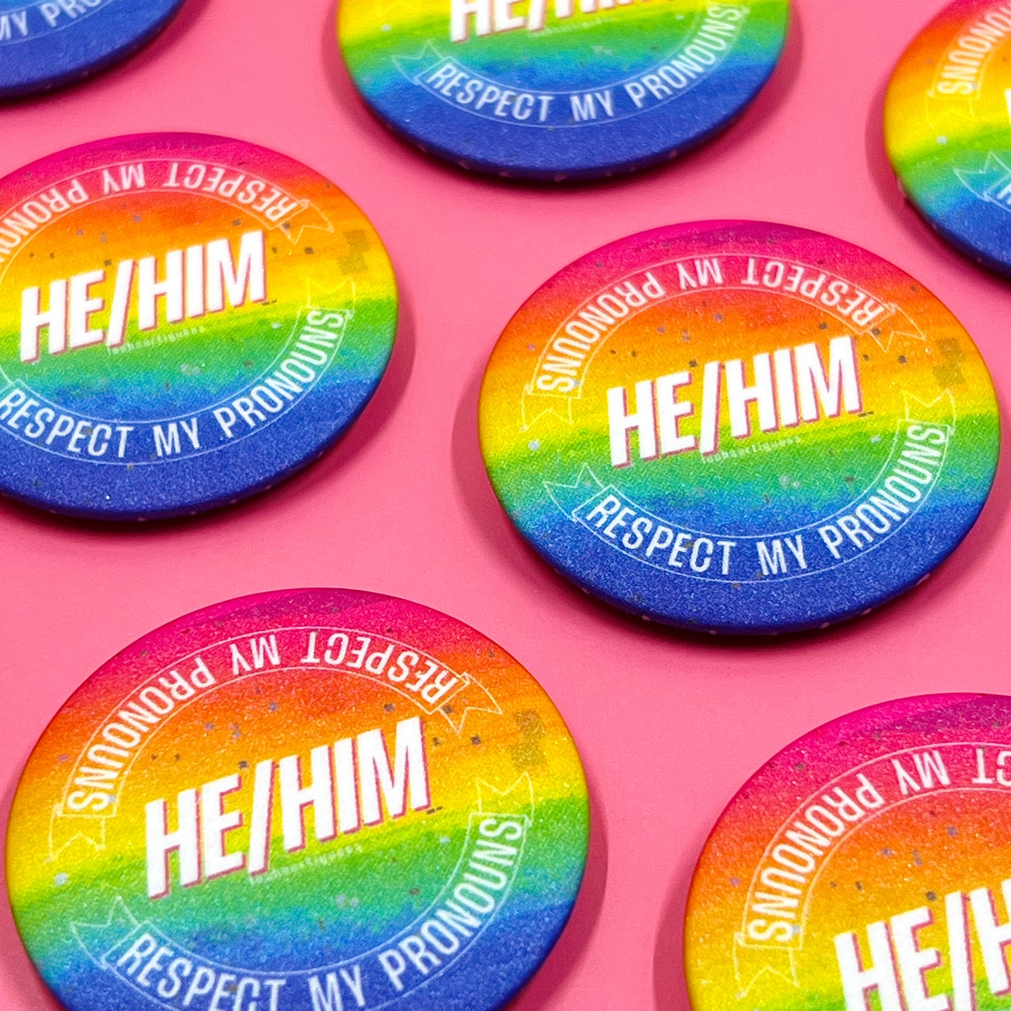 Pronoun Buttons