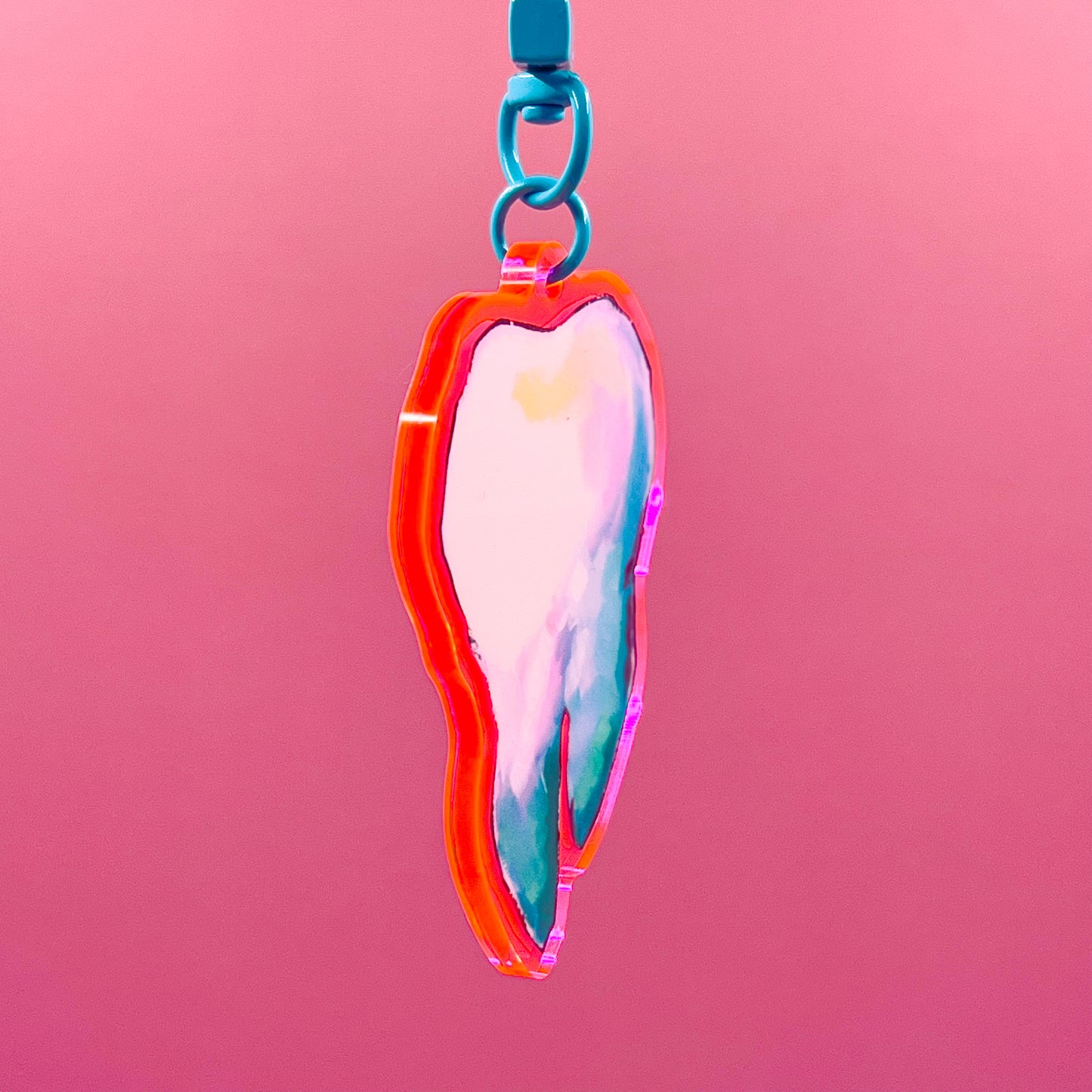 Tooth Acrylic Charm