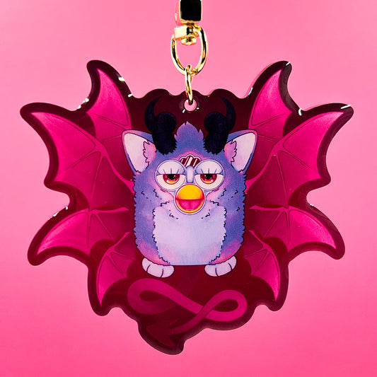 Demon Furby Acrylic Charm