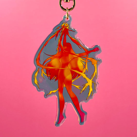 Mars Power Acrylic Charm