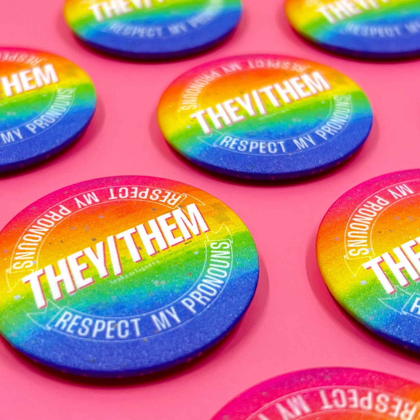 Pronoun Buttons
