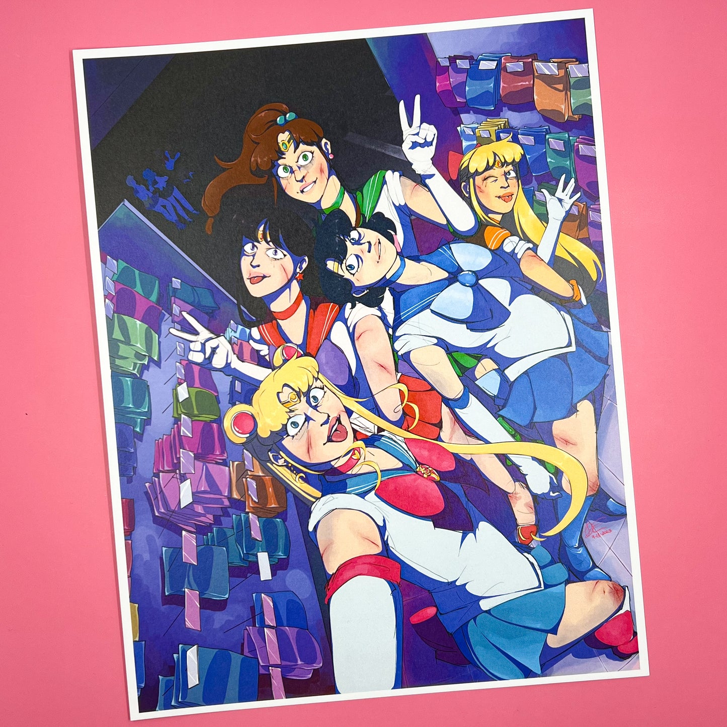 Post-Battle Snack-Run Print