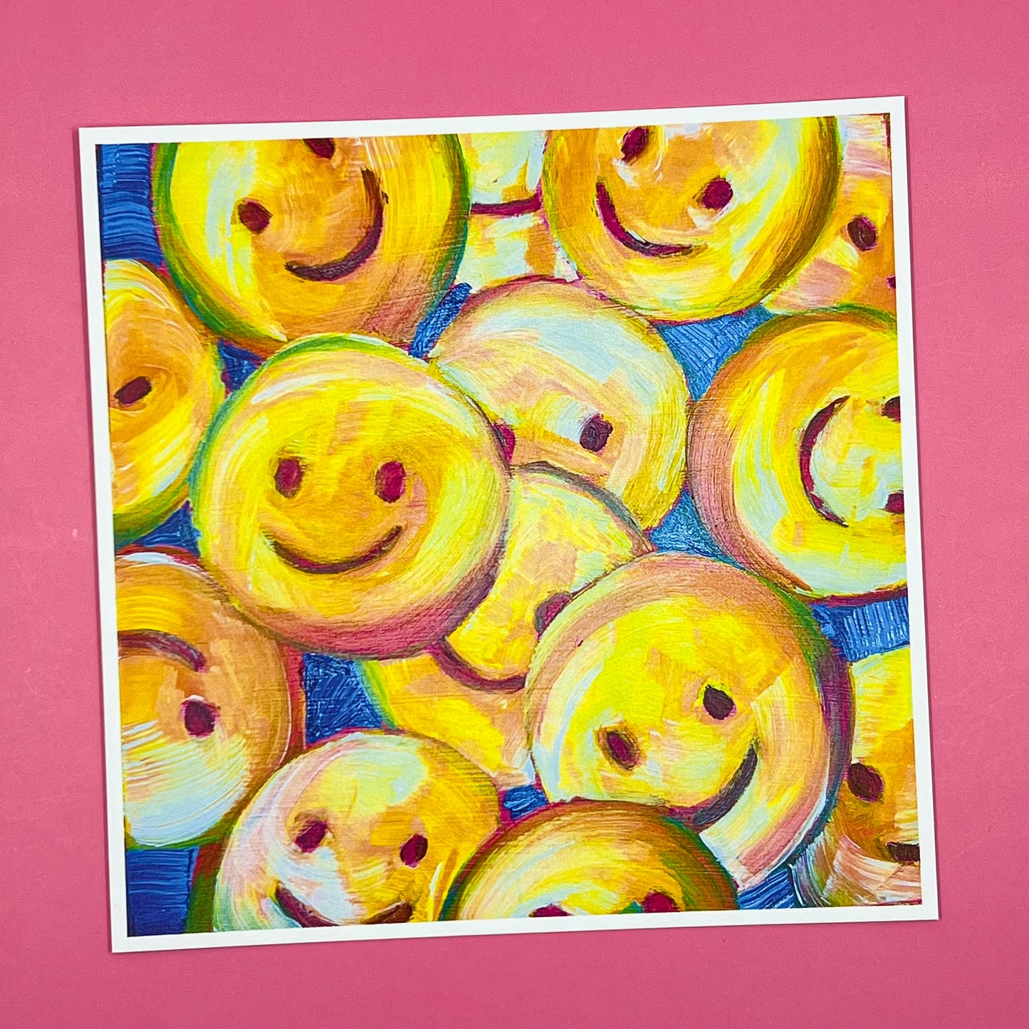 Smiley Face Fries Print
