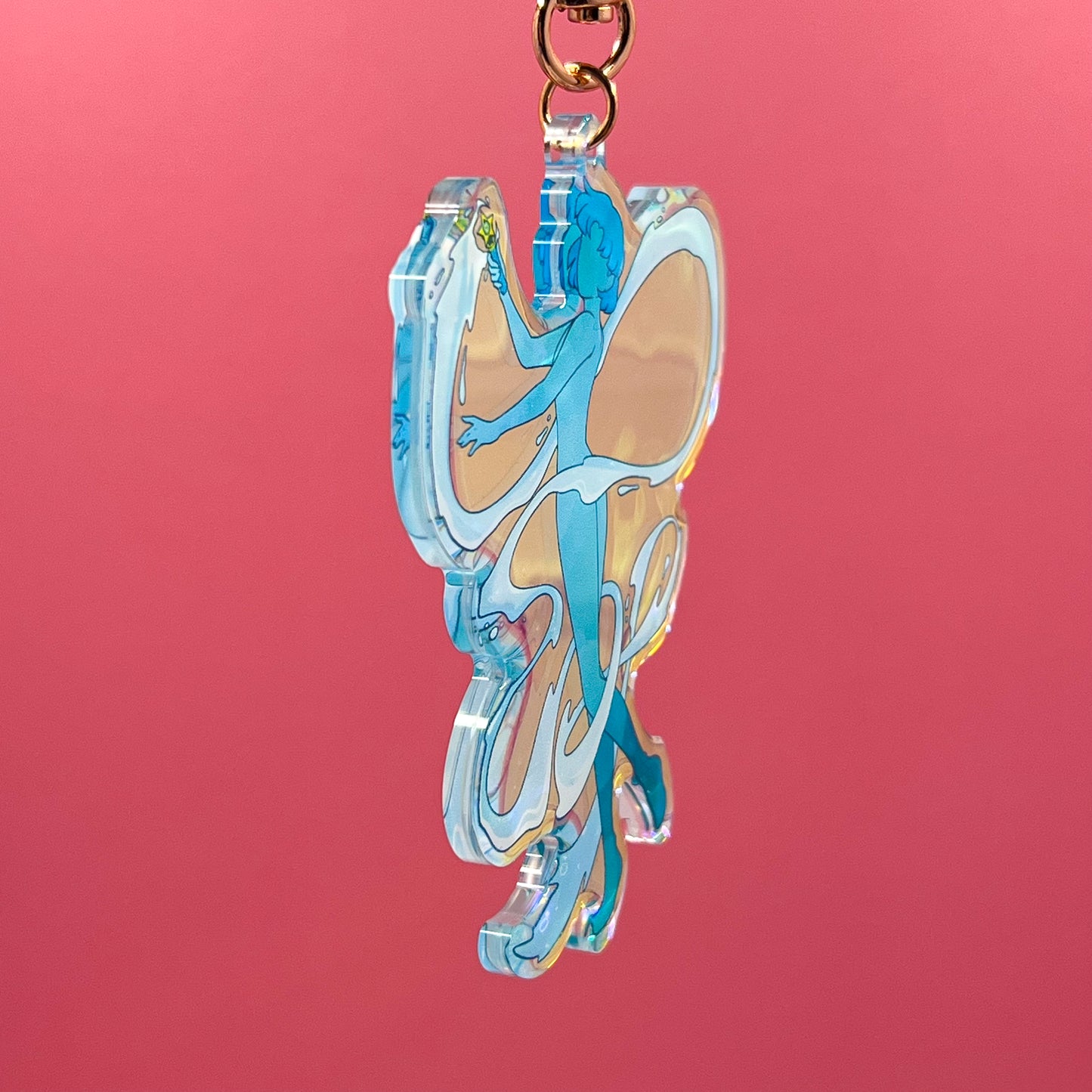 Mercury Power Acrylic Charm