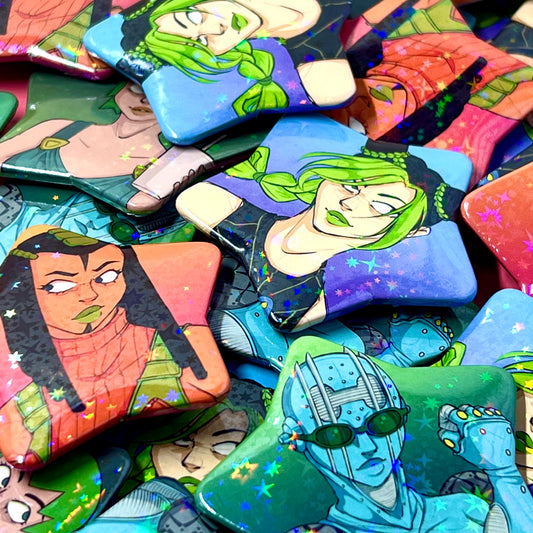 Bizarre Buttons: Prison Crew