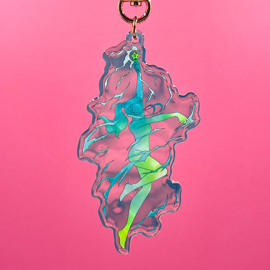 Jupiter Power Acrylic Charm