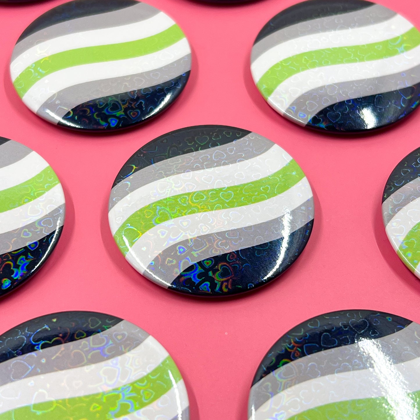 Pride Flag Buttons
