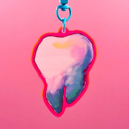 Tooth Acrylic Charm